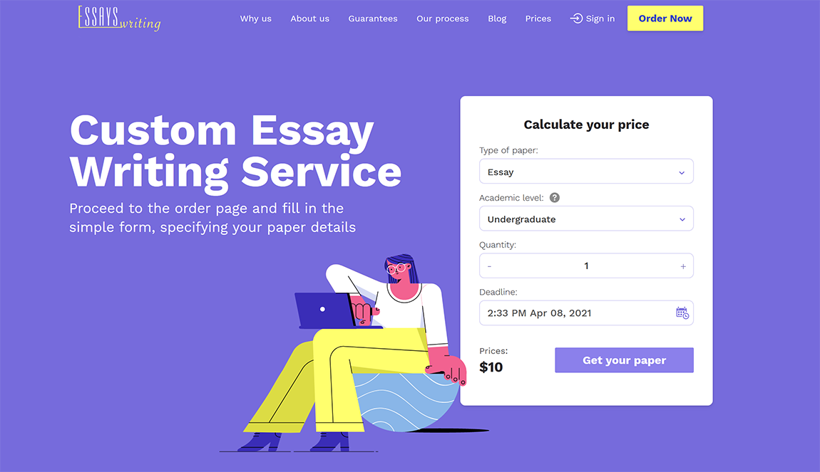 Online essay writing service