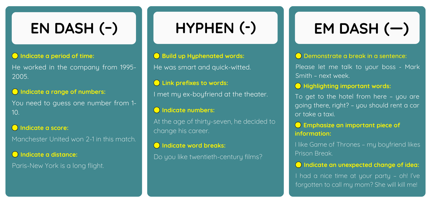 hyphen